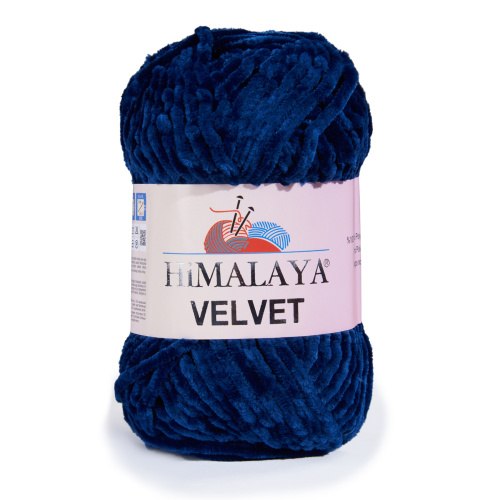 Himalaya Velvet цвет 90021 глубокий синий Himalaya 100% микрополиэстер, длина 120 м в мотке