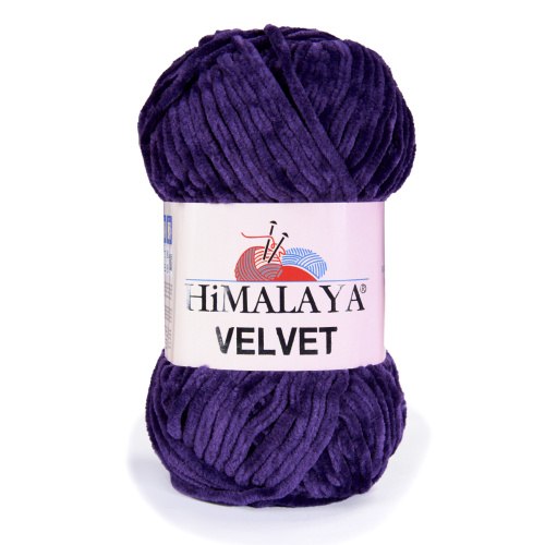 Himalaya Velvet цвет 90028 фиолетовый Himalaya 100% микрополиэстер, длина 120 м в мотке