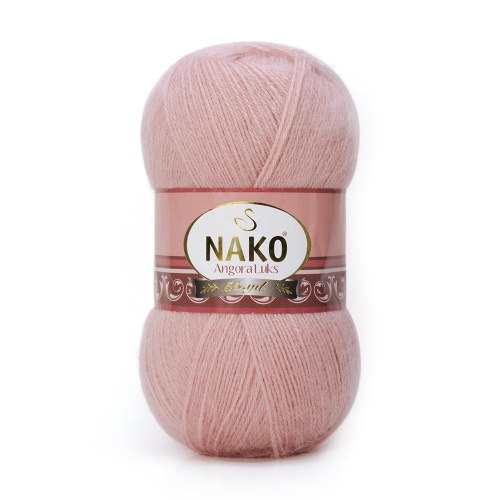 Nako Angora Luks цвет 10275 Nako 5% мохер, 15 % шерсть, 80% премиум акрил, длина в мотке 550 м.