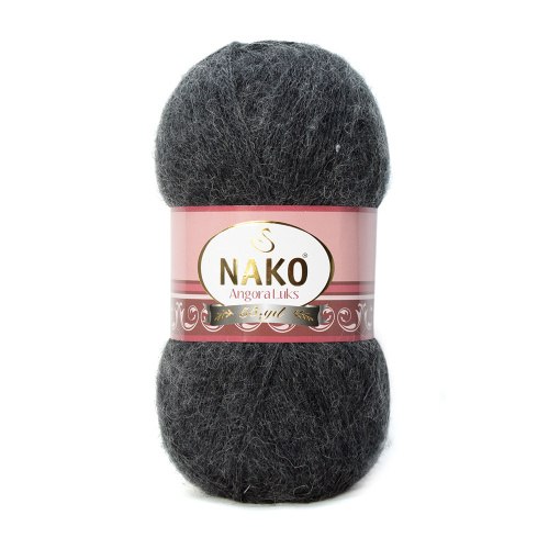 Nako Angora Luks цвет 23328 Nako 5% мохер, 15 % шерсть, 80% премиум акрил, длина в мотке 550 м.