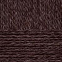 Овечья, цвет 251 коричневый ООО Пехорский текстиль 100% овечья шерсть, длина в мотке 200 м.