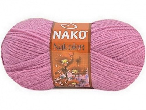 Nako Nakolen цвет 1249 сиреневый Nako 49% шерсть, 51% премиум акрил, длина в мотке 210 м.