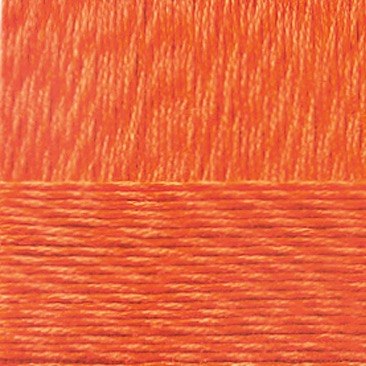 Жемчужная, цвет 284 оранжевый ООО Пехорский текстиль 50% хлопок, 50% вискоза, длина 425м в мотке