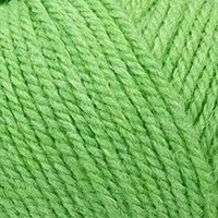 Народная, цвет 793 ярко салатовый ООО Пехорский текстиль 30% шерсть, 70% акрил высокообъемный, длина 220м в мотке