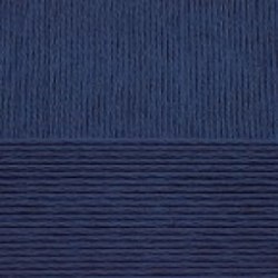 Пехорка Хлопок натуральный 425м., цвет 04 темно синий ООО Пехорский текстиль 100% хлопок, длина в мотке 425м.