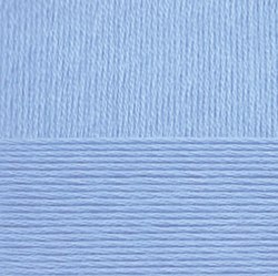Пехорка Хлопок натуральный 425м., цвет 05 голубой ООО Пехорский текстиль 100% хлопок, длина в мотке 425м.