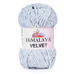 Himalaya Velvet цвет 90025 светло серый Himalaya 100% микрополиэстер, длина 120 м в мотке