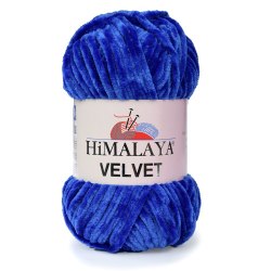 Himalaya Velvet цвет 90029 синий Himalaya 100% микрополиэстер, длина 120 м в мотке