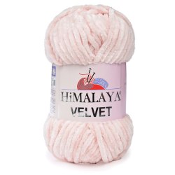 Himalaya Velvet цвет 90053 светлый персик Himalaya 100% микрополиэстер, длина 120 м в мотке