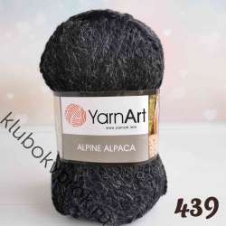 Yarn Art Alpine Alpaca цвет 439 черный Yarn Art 10% альпака, 30% шерсть, 60% акрил, длина в мотке 120 м.