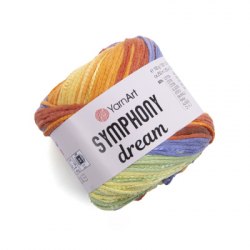 Yarn Art Symphony Dream цвет 3103 Yarn Art 80% хлопок, 20% вискоза,моток 100 гр. длина в мотке 250 м.