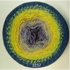 Yarn Art Flowers Moonlight цвет 3257 Yarn Art 53% хлопок, 43% полиакрил, 4% металлик, длина в мотке 1000 м.