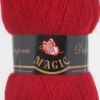 Magic Angora Delicate цвет 1125 красный Magic 15% мохер, 10% шерсть, 75% акрил. Моток 100 гр. 500 м.