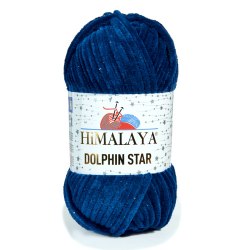 Himalaya Dolphin Star цвет 92121 василек Himalaya 100% микрополиэстер, длина 120 м в мотке