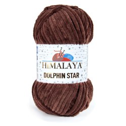 Himalaya Dolphin Star цвет 92166 шоколад Himalaya 100% микрополиэстер, длина 120 м в мотке