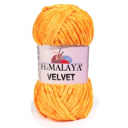 Himalaya Velvet цвет 90068 оранжевый Himalaya 100% микрополиэстер, длина 120 м в мотке