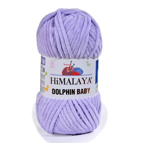 Himalaya Dolphin baby цвет 80305 лаванда Himalaya 100% микрополиэстер, длина 120 м в мотке