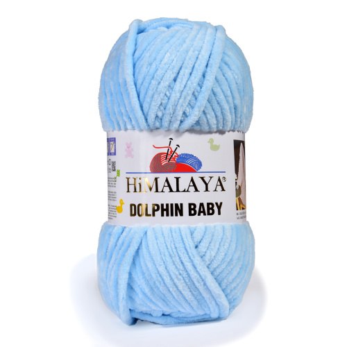 Himalaya Dolphin baby цвет 80306 голубой Himalaya 100% микрополиэстер, длина 120 м в мотке