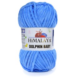 Himalaya Dolphin baby цвет 80327 ярко голубой Himalaya 100% микрополиэстер, длина 120 м в мотке