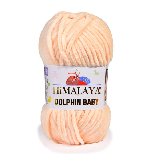 Himalaya Dolphin baby цвет 80333 персик Himalaya 100% микрополиэстер, длина 120 м в мотке