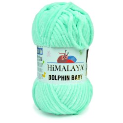 Himalaya Dolphin baby цвет 80345 салатовый Himalaya 100% микрополиэстер, длина 120 м в мотке