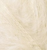 Alize Mohair Classik, цвет 67 молочно-бежевый Alize 25% мохер, 24% шерсть, 51% акрил, длина в мотке 200 м.