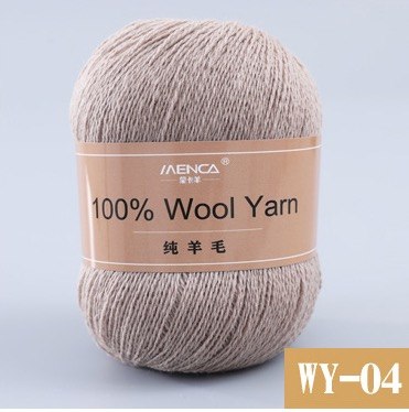 Menca Pure Wool цвет 04 Menca 100% австралийская шерсть, моток 50 гр. длина в мотке 410 м.