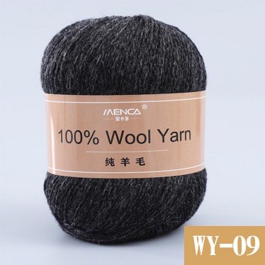 Menca Pure Wool цвет 09 Menca 100% австралийская шерсть, моток 50 гр. длина в мотке 410 м.