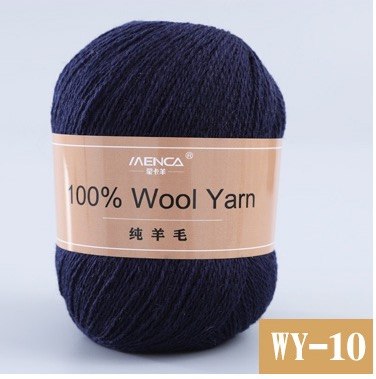 Menca Pure Wool цвет 10 Menca 100% австралийская шерсть, моток 50 гр. длина в мотке 410 м.