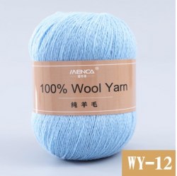 Menca Pure Wool цвет 12 Menca 100% австралийская шерсть, моток 50 гр. длина в мотке 410 м.