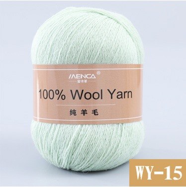 Menca Pure Wool цвет 15 Menca 100% австралийская шерсть, моток 50 гр. длина в мотке 410 м.