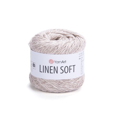 YarnArt Linen Soft цвет 7304 Yarn Art 30% лен, 34% хлопок, 36% вискоза, моток 100 гр. длина в мотке 272 м.