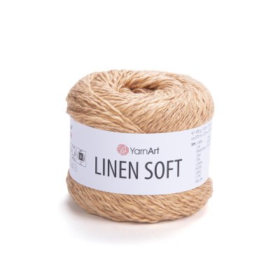 YarnArt Linen Soft цвет 7305 Yarn Art 30% лен, 34% хлопок, 36% вискоза, моток 100 гр. длина в мотке 272 м.