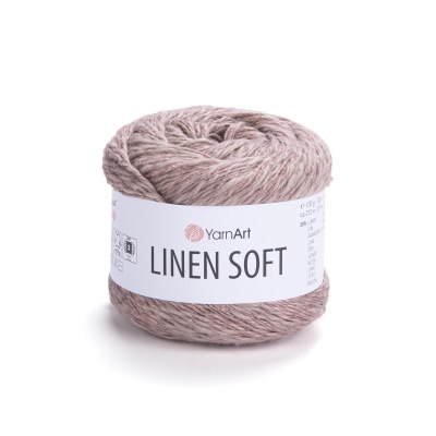 YarnArt Linen Soft цвет 7308 Yarn Art 30% лен, 34% хлопок, 36% вискоза, моток 100 гр. длина в мотке 272 м.