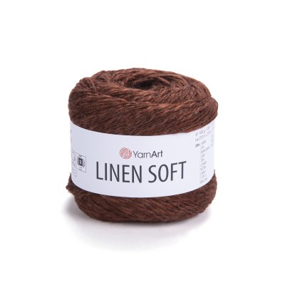 YarnArt Linen Soft цвет 7309 Yarn Art 30% лен, 34% хлопок, 36% вискоза, моток 100 гр. длина в мотке 272 м.