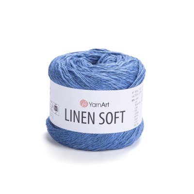 YarnArt Linen Soft цвет 7318 Yarn Art 30% лен, 34% хлопок, 36% вискоза, моток 100 гр. длина в мотке 272 м.