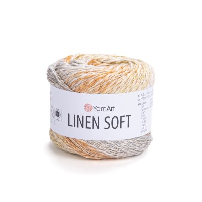 YarnArt Linen Soft цвет 7403 Yarn Art 30% лен, 34% хлопок, 36% вискоза, моток 100 гр. длина в мотке 272 м.