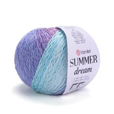 YarnArt Summer Dream цвет 4302 Yarn Art 70% хлопок, 30% вискоза, моток 100 гр. длина в мотке 350 м.