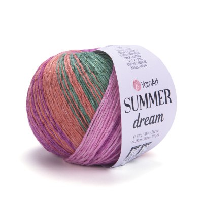 YarnArt Summer Dream цвет 4308 Yarn Art 70% хлопок, 30% вискоза, моток 100 гр. длина в мотке 350 м.