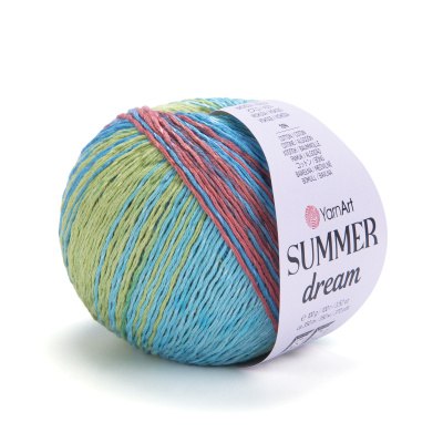 YarnArt Summer Dream цвет 4314 Yarn Art 70% хлопок, 30% вискоза, моток 100 гр. длина в мотке 350 м.