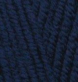 Alize Superlana Maxi цвет 58 темно синий Alize 25 % шерсть, 75% акрил, длина в мотке 100 м.