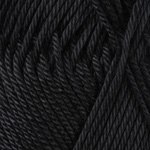 Yarn Art Jeans Begonia цвет 999 черный Yarn Art 100% мерсеризованный хлопок, длина в мотке 169 м.