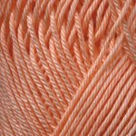 Yarn Art Jeans Begonia цвет 6322 персик Yarn Art 100% мерсеризованный хлопок, длина в мотке 169 м.