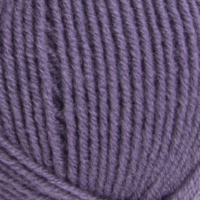 Yarn Art Merino De Luxe цвет 852 дымчатый фиолетовый Yarn Art 50% шерсть мериноса, 50% акрил, длина в мотке 280 м.