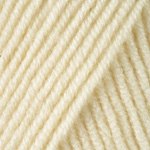 Yarn Art Merino De Luxe цвет 7003 кремовый Yarn Art 50% шерсть мериноса, 50% акрил, длина в мотке 280 м.