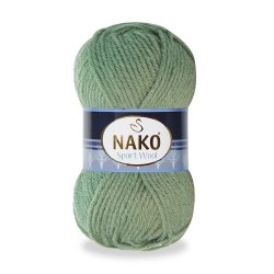 Nako Sport Wool цвет 10307 Nako 25% Шерсть, 75% Премиум акрил, моток 100 гр. длина в мотке 120 м.