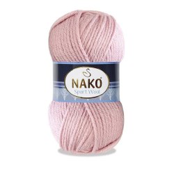 Nako Sport Wool цвет 10639 Nako 25% Шерсть, 75% Премиум акрил, моток 100 гр. длина в мотке 120 м.