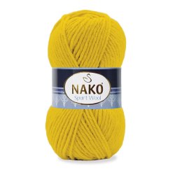 Nako Sport Wool цвет 1253 Nako 25% Шерсть, 75% Премиум акрил, моток 100 гр. длина в мотке 120 м.