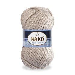 Nako Sport Wool цвет 2167 Nako 25% Шерсть, 75% Премиум акрил, моток 100 гр. длина в мотке 120 м.