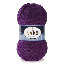 Nako Sport Wool цвет 3260 Nako 25% Шерсть, 75% Премиум акрил, моток 100 гр. длина в мотке 120 м.